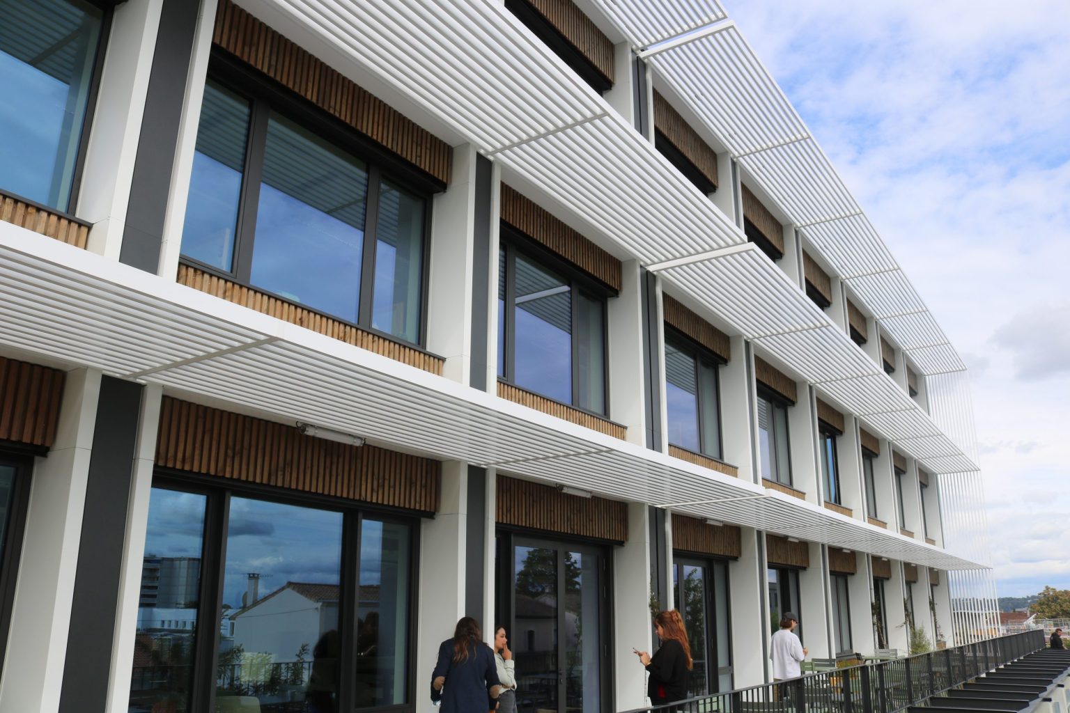 Façade des bureaux de Vistalid